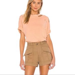 Free People We The Free Rubi Distressed Tee, Small